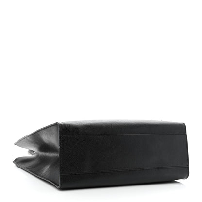 Marc Jacobs Grained Calfskin Grind Shopper Tote Black 4 of 11