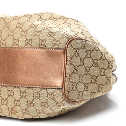Gucci Monogram Medium Sukey Tote Bronze 7 of 11
