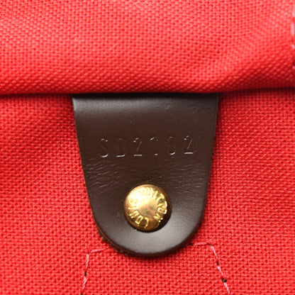 Louis Vuitton Damier Ebene Speedy 30 6 of 10