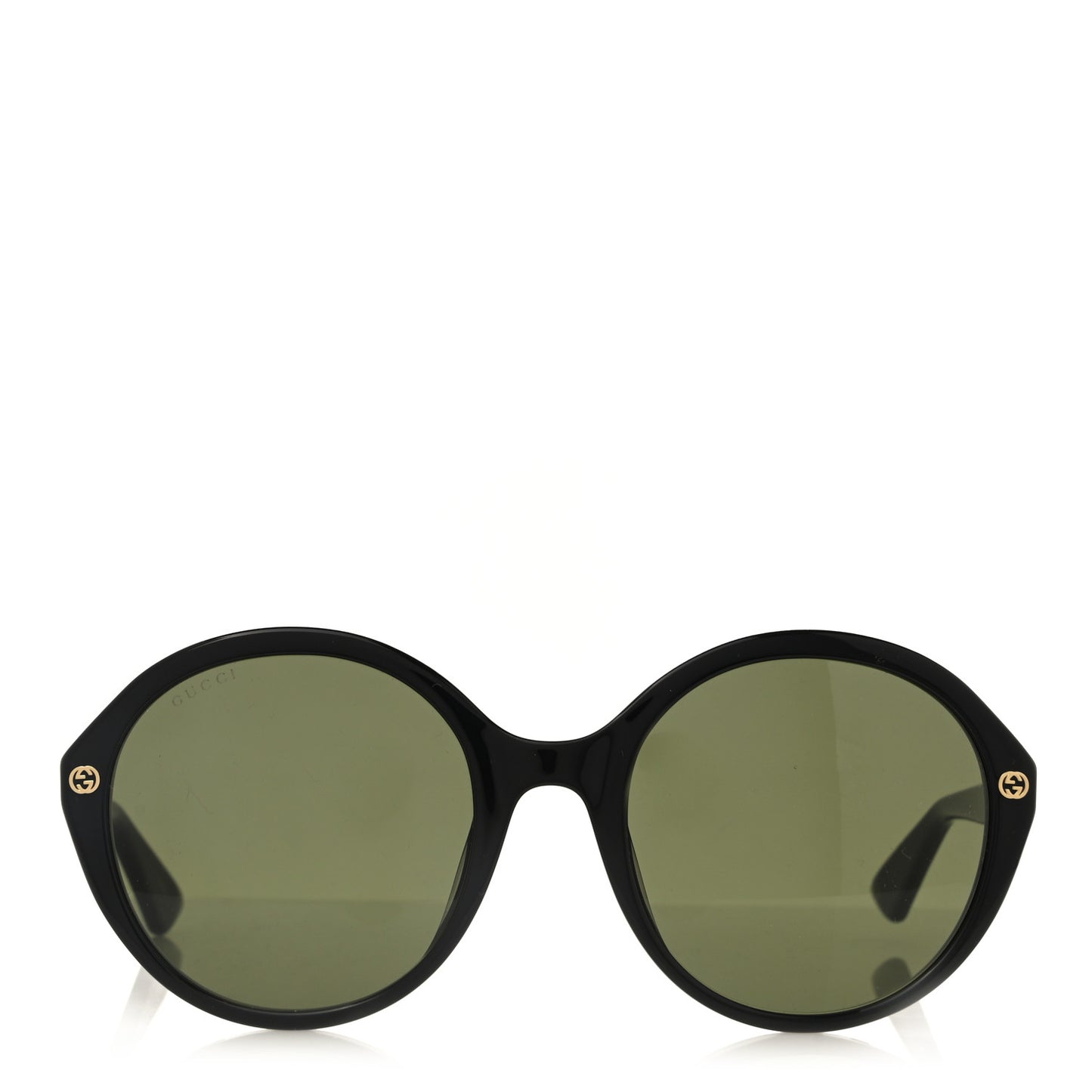 Acetate Round Sunglasses GG0023S Black