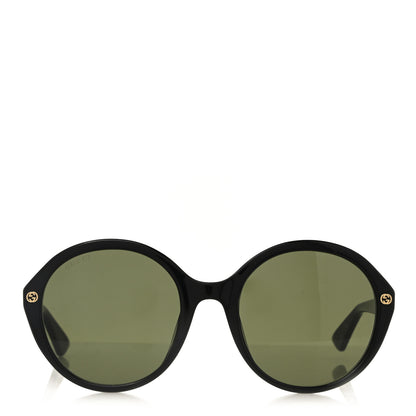 Gucci Acetate Round Sunglasses GG0023S Black 2 of 8