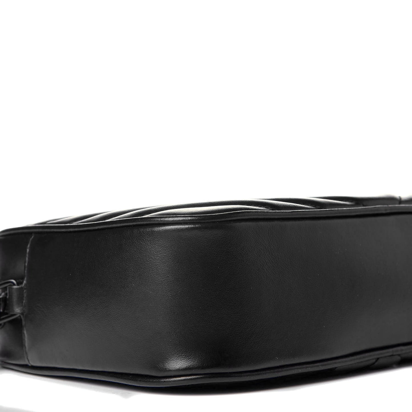 Calfskin Matelasse Monogram Lou Camera Bag Black