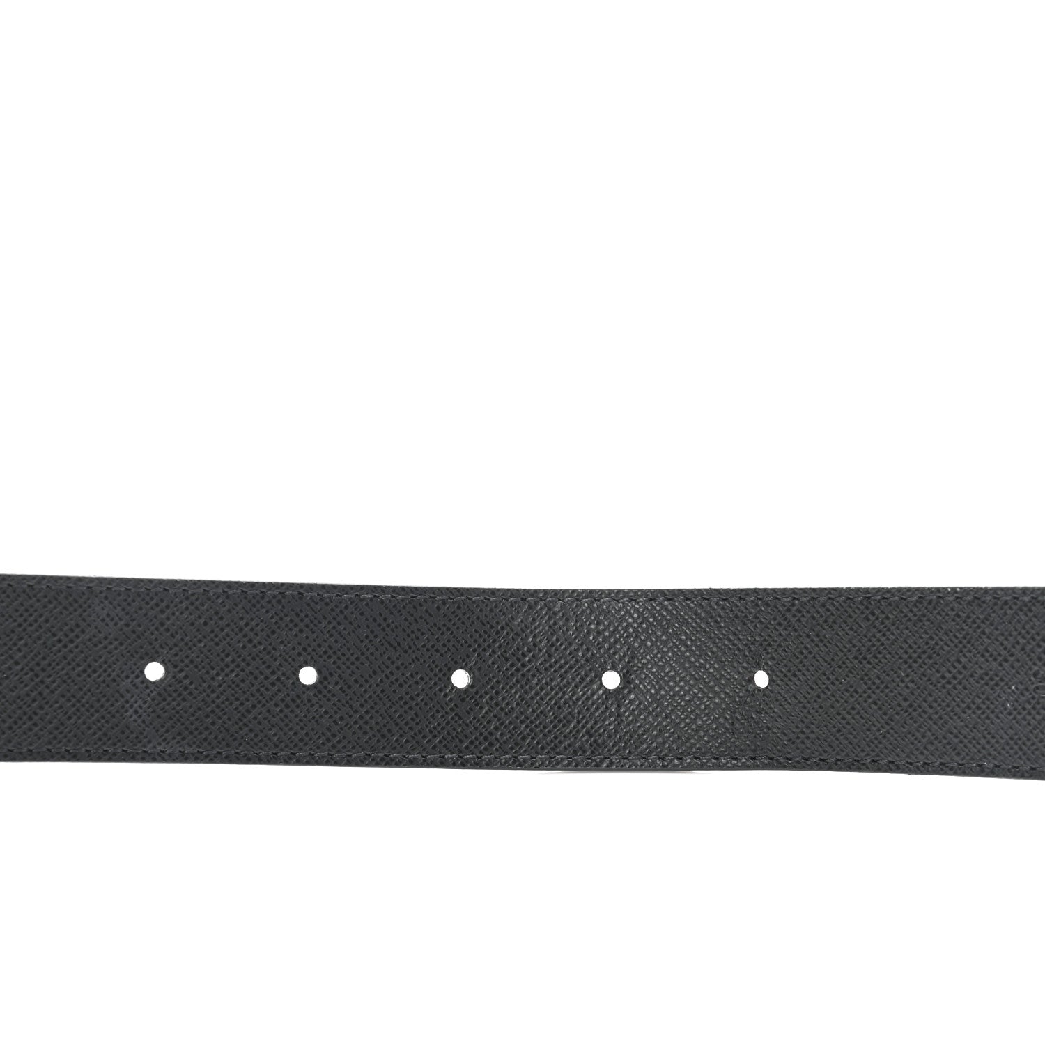 Louis Vuitton Calfskin Monogram 30mm LV Initiales Reversible Belt 75 30 Black 4 of 9