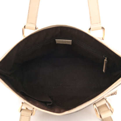 Gucci Monogram Small Abbey Tote Off White 5 of 14