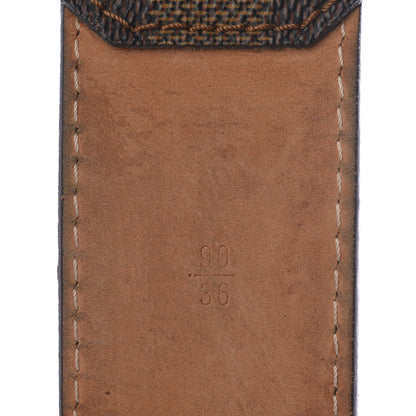 Louis Vuitton Damier Ebene Inventeur Belt 90 36 5 of 6