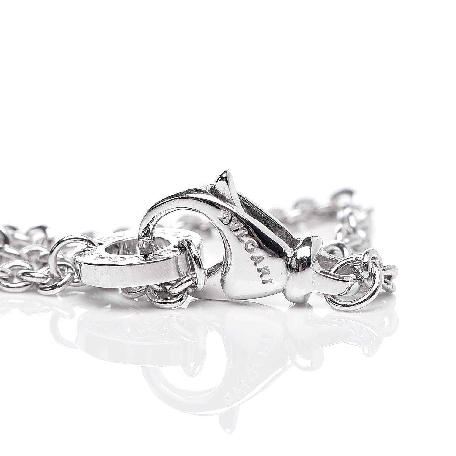 Bulgari 18K White Gold B.Zero1 Bracelet 4 of 5