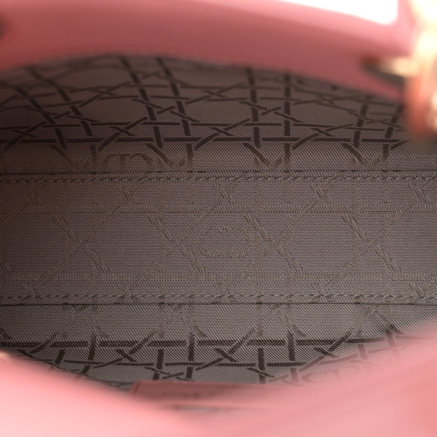 Christian Dior Lambskin Cannage Mini Lady Dior Light Pink 5 of 13