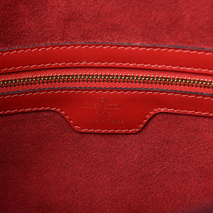Louis Vuitton Epi Lussac Castillan Red 6 of 16