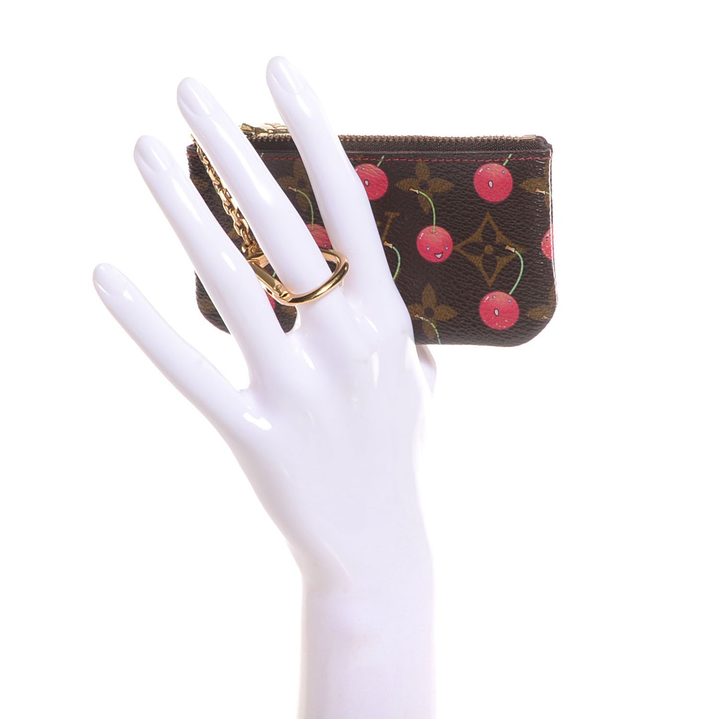 Monogram Cerises Key Pouch