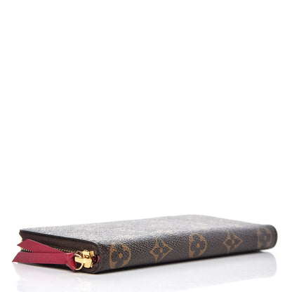 Louis Vuitton Monogram Clemence Wallet Fuchsia 4 of 7