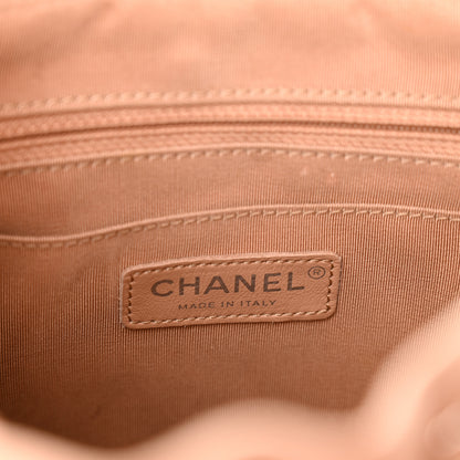 Chanel Calfskin Chevron Quilted Small Urban Spirit Backpack Beige 6 of 11