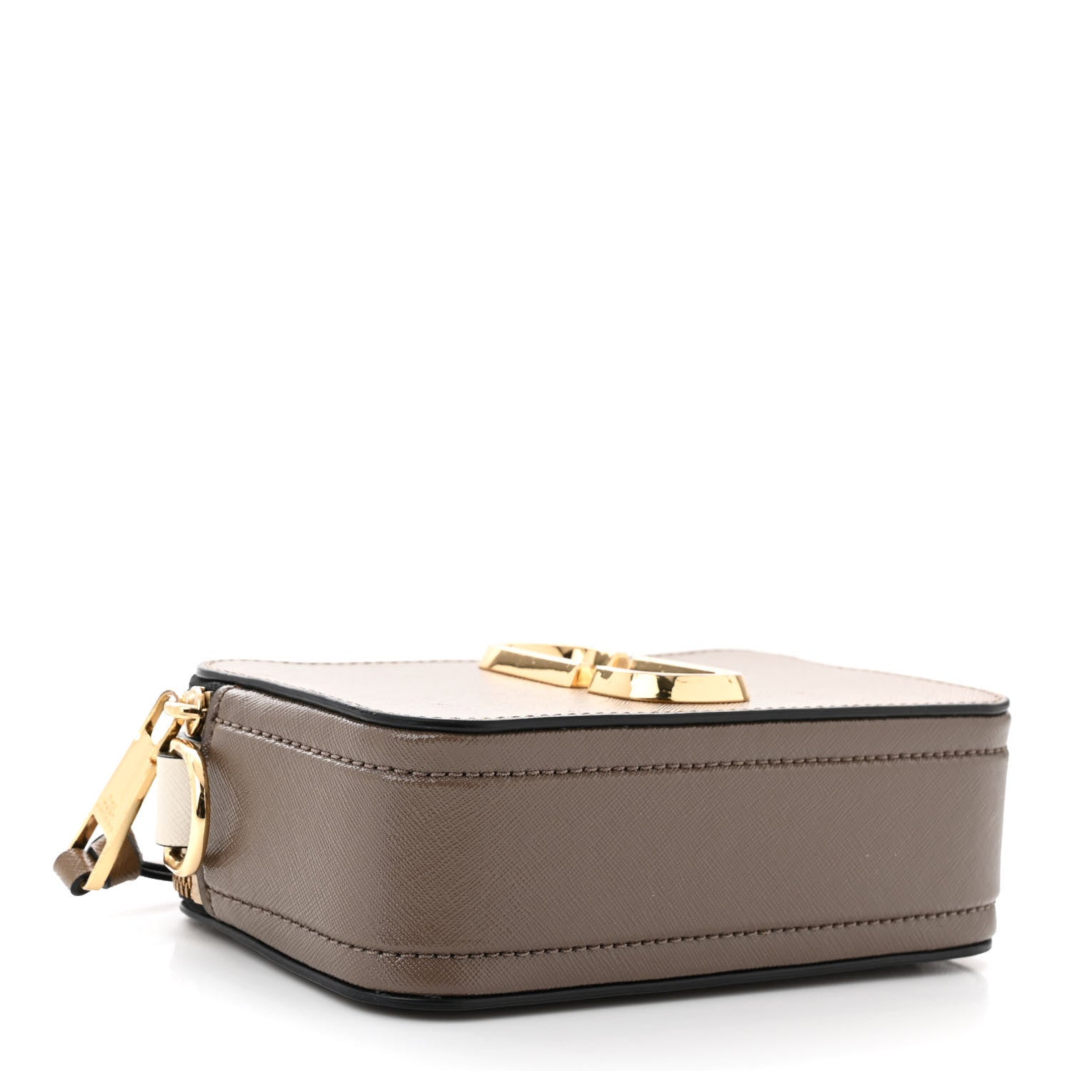 Marc Jacobs Saffiano Small Snapshot Camera Bag Sandcastle 4 of 11