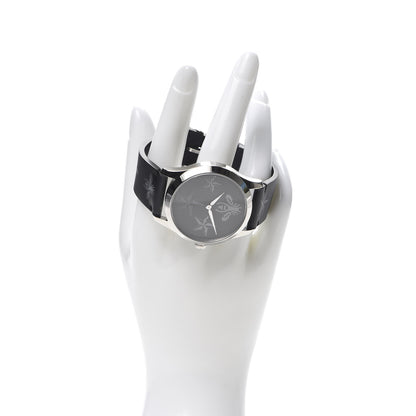 Gucci Stainless Steel Calfskin 38mm G-Timeless Bee Star Hologram Quartz Watch Black 2 of 6