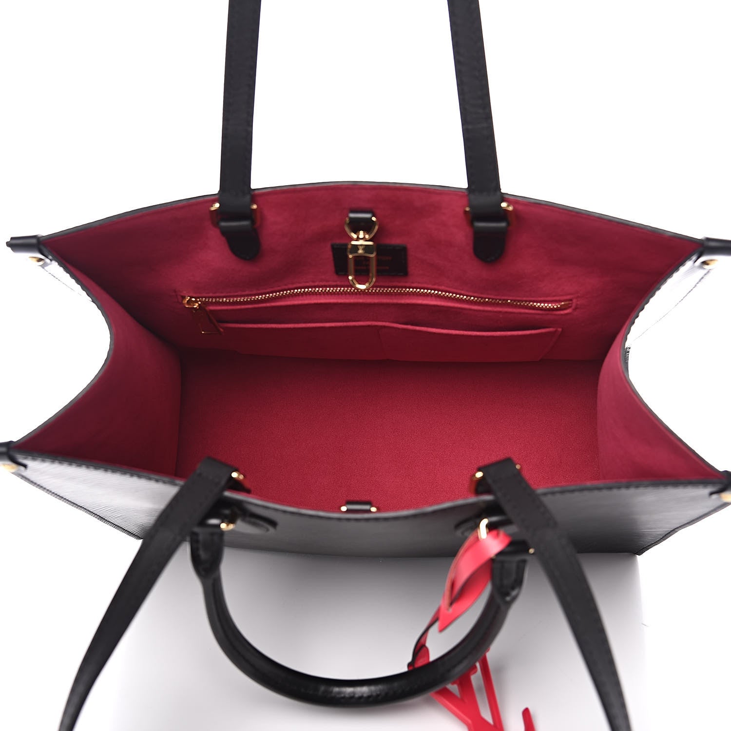 Louis Vuitton Epi Onthego MM Black 5 of 9