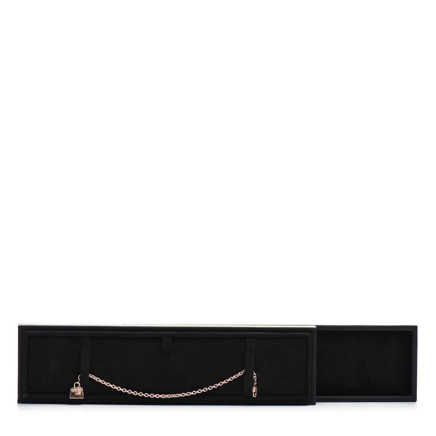 18K Rose Gold Diamond Birkin Bracelet SH