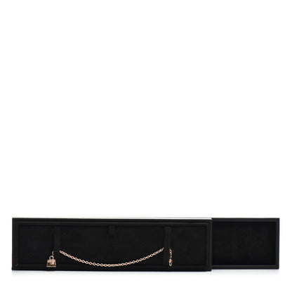 Hermes 18K Rose Gold Diamond Birkin Bracelet SH 5 of 5