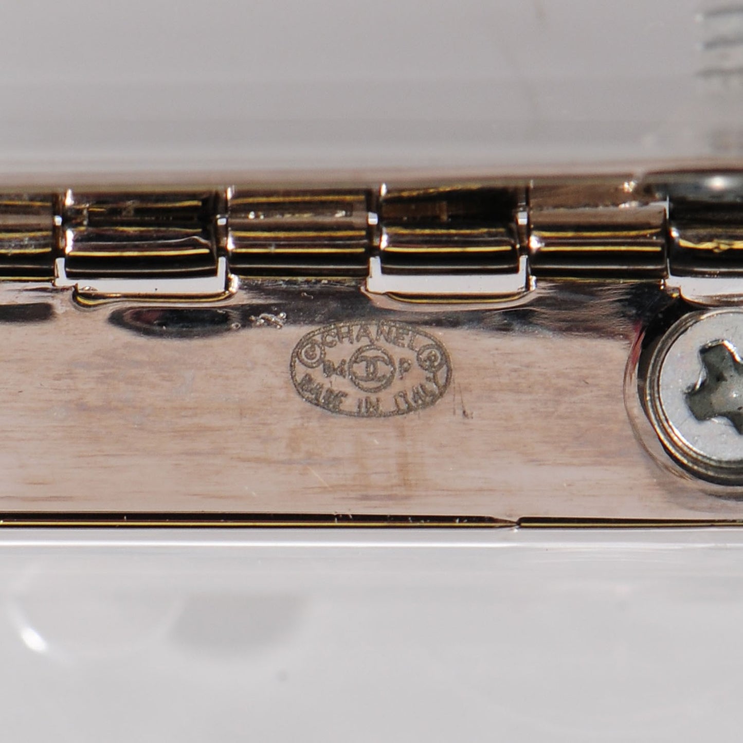 Lucite Cassette Clutch