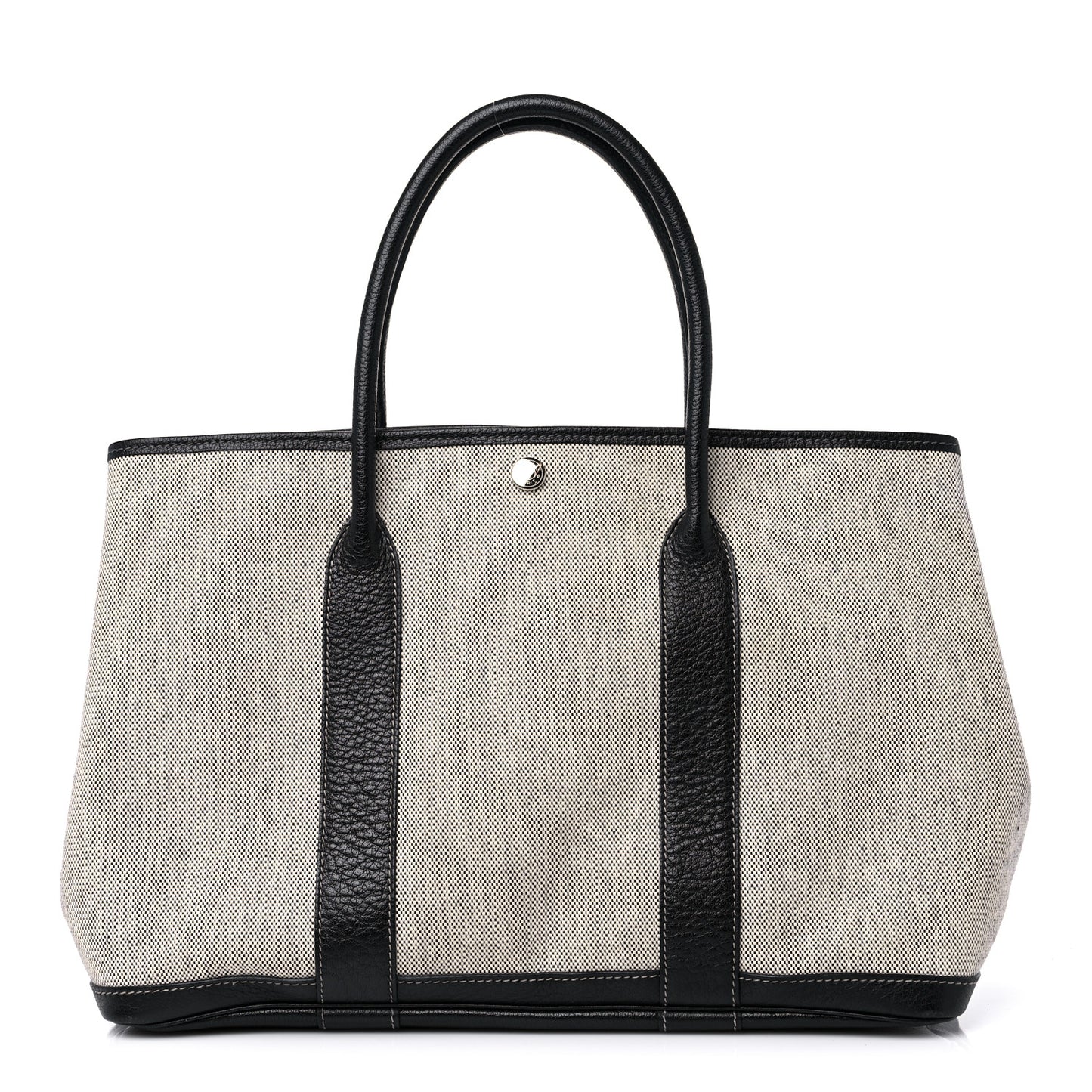 Toile Buffle Skipper Garden Party 36 MM Tote Black