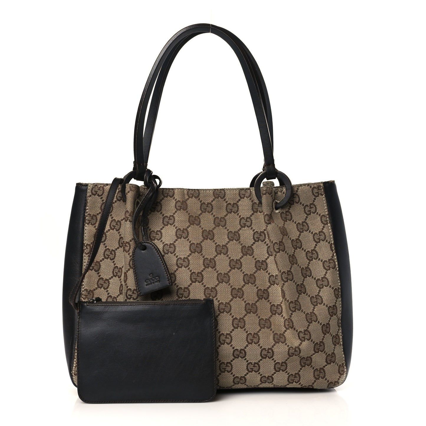 Monogram Small Tote Dark Brown