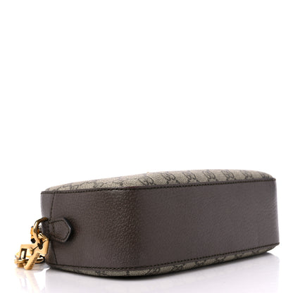 Gucci GG Supreme Monogram Web Neo Vintage Shoulder Bag Beige New Acero Crop 4 of 10
