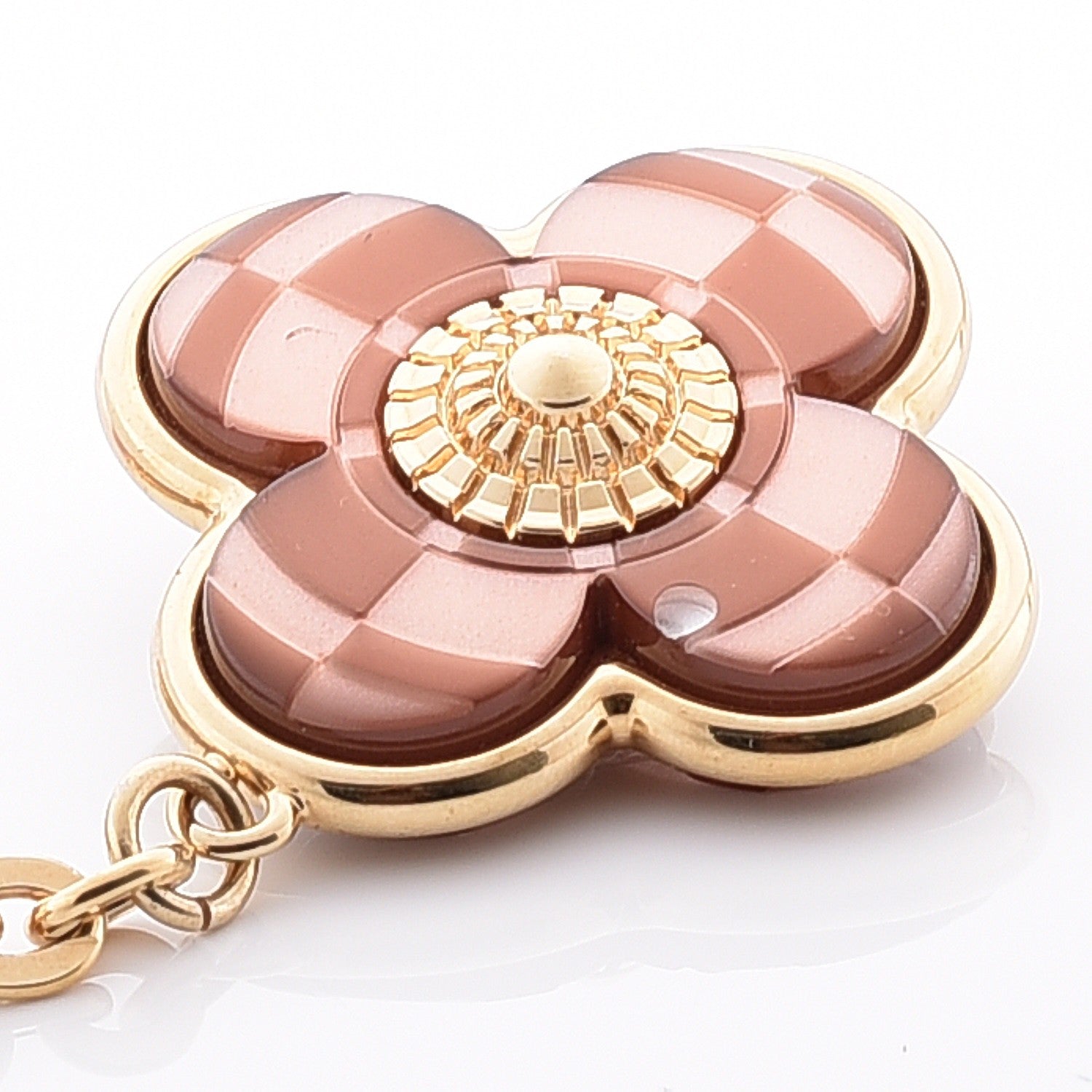 Louis Vuitton Metal Resin Mosaique Bag Charm Rouge Fauviste 5 of 5