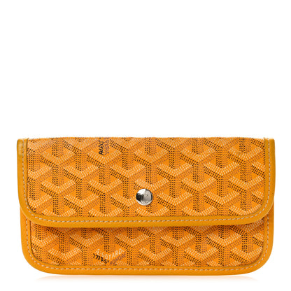 Goyard Goyardine Pouch Yellow 1 of 11