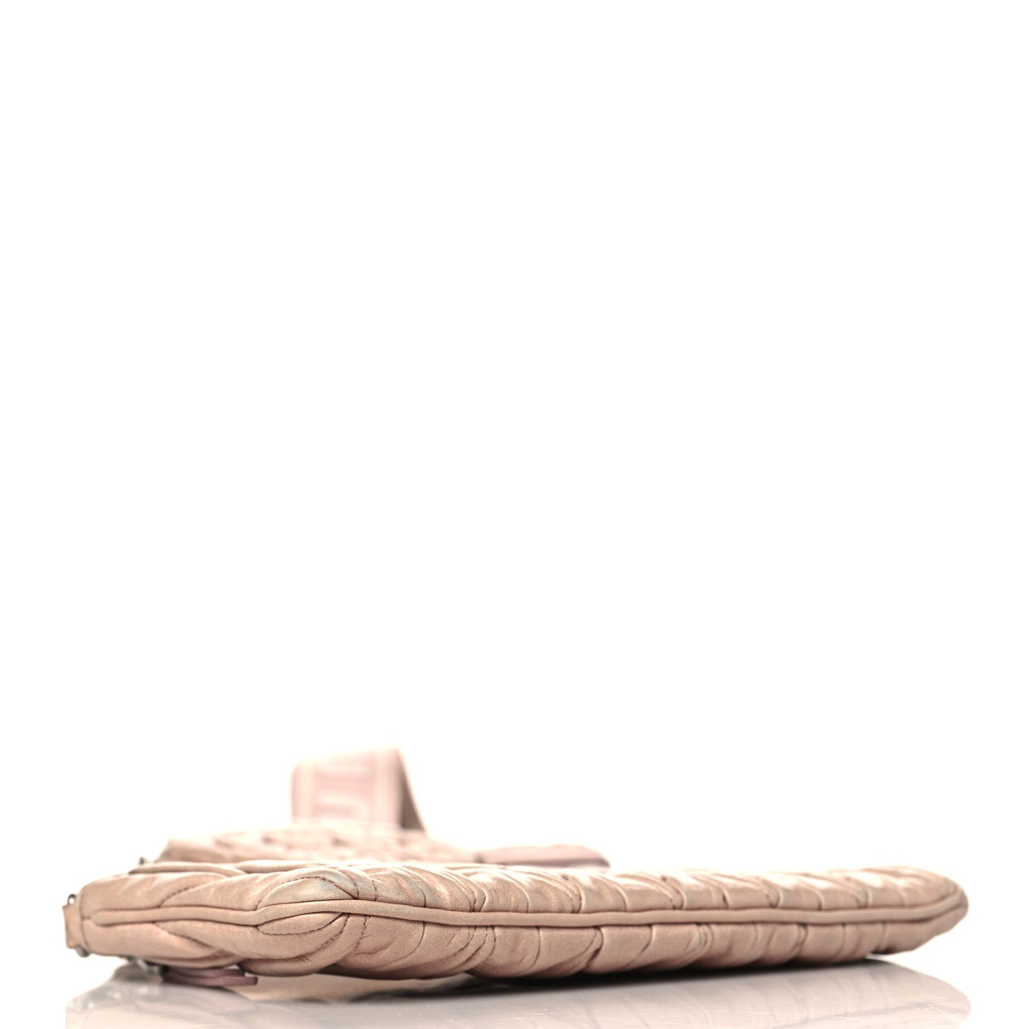 Miu Miu Nappa Matelasse Shine Shoulder Bag Pink 4 of 10