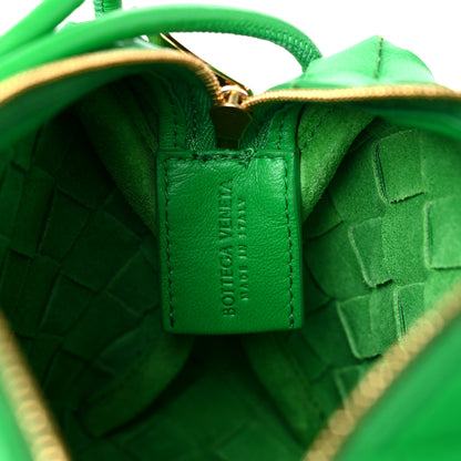 Bottega Veneta Nappa Intrecciato Mini Loop Camera Bag Parakeet 6 of 8