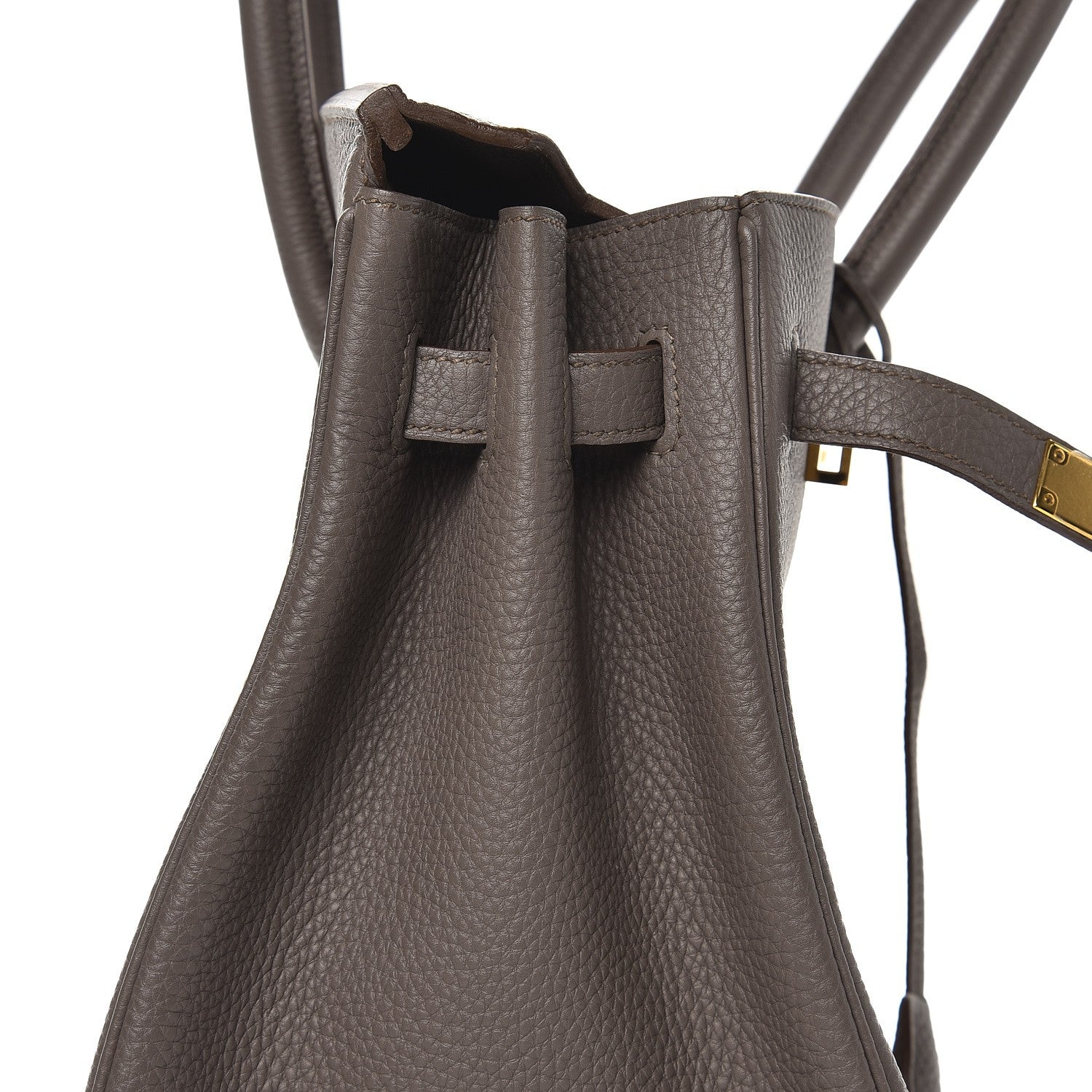 Hermes Togo Birkin 35 Etain 30 of 33