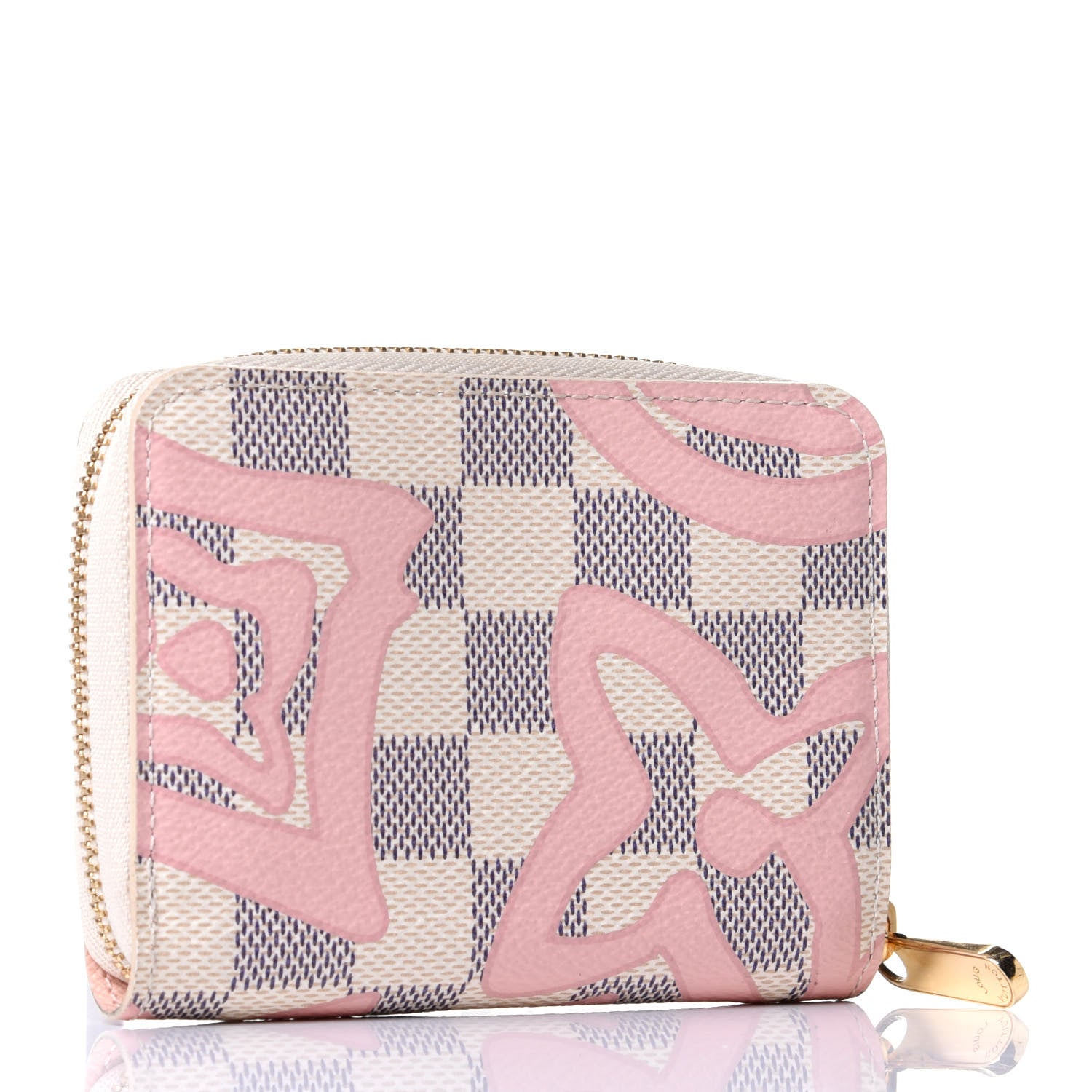 Louis Vuitton Damier Azur Tahitienne Zippy Coin Purse 2 of 5