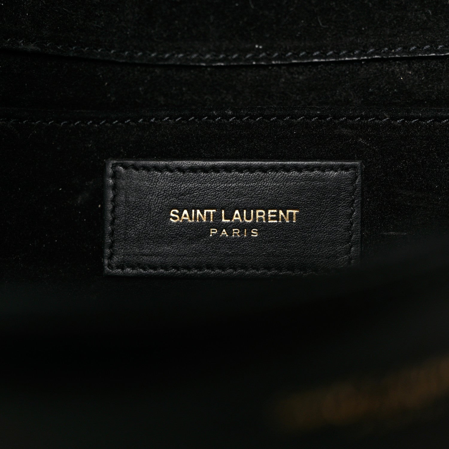 Saint Laurent Calfskin Classic Y Ligne Clutch Black 6 of 8
