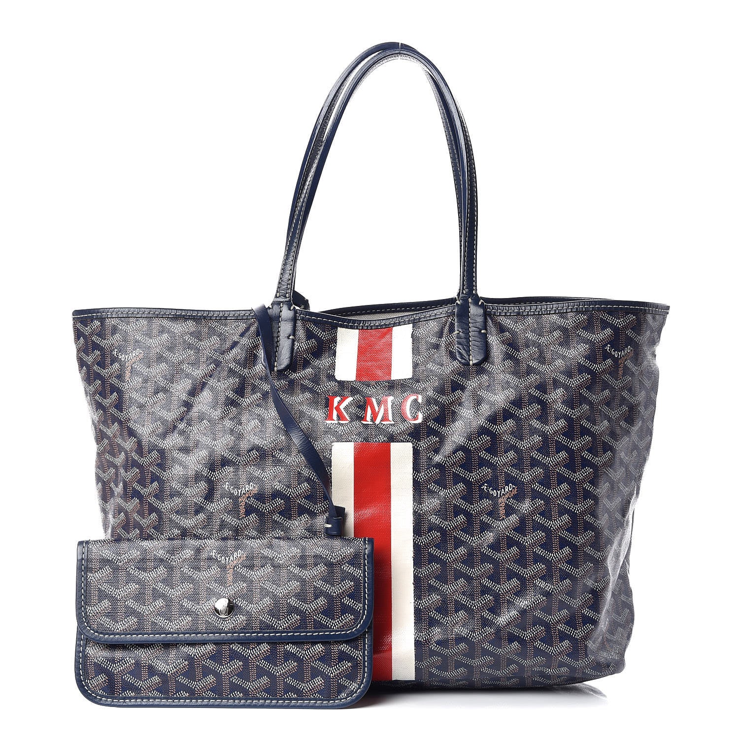 Goyard Goyardine Saint Louis PM Navy 1 of 22