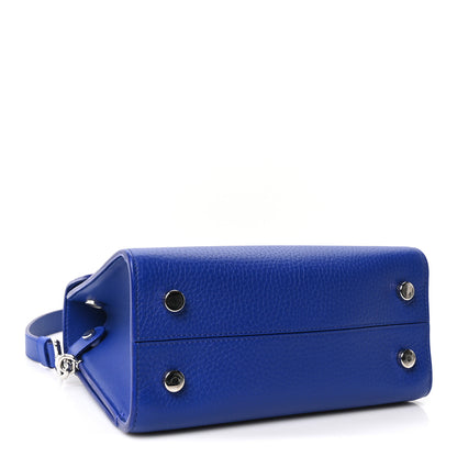 Christian Dior Grained Calfskin Mini Diorever Flap Blue 4 of 11