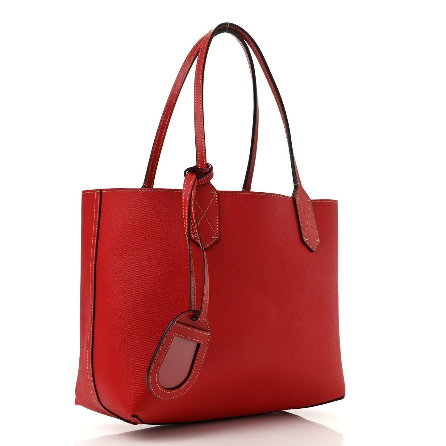 GG Supreme Monogram Small Reversible Tote Beige Red