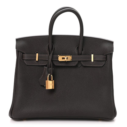 Hermes Togo Birkin 25 Bai Brun 1 of 14