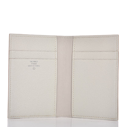 Hermes Matte Alligator MC2 Euclide Card Holder Beton 5 of 8