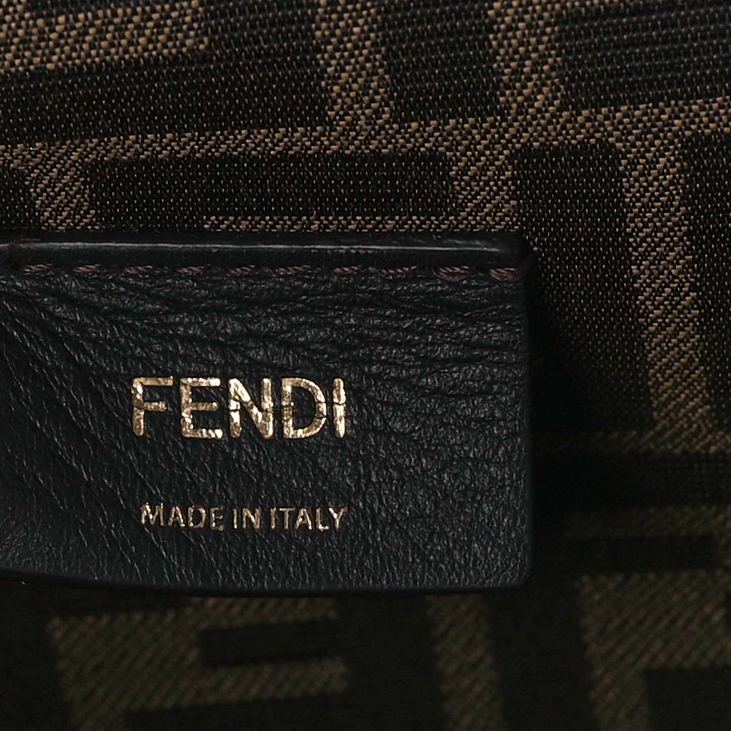 Shiny Nappa Small Fendi First Poudre