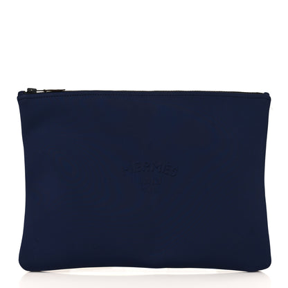 Hermes Neoprene Large Neobain Case Marine 1 of 9