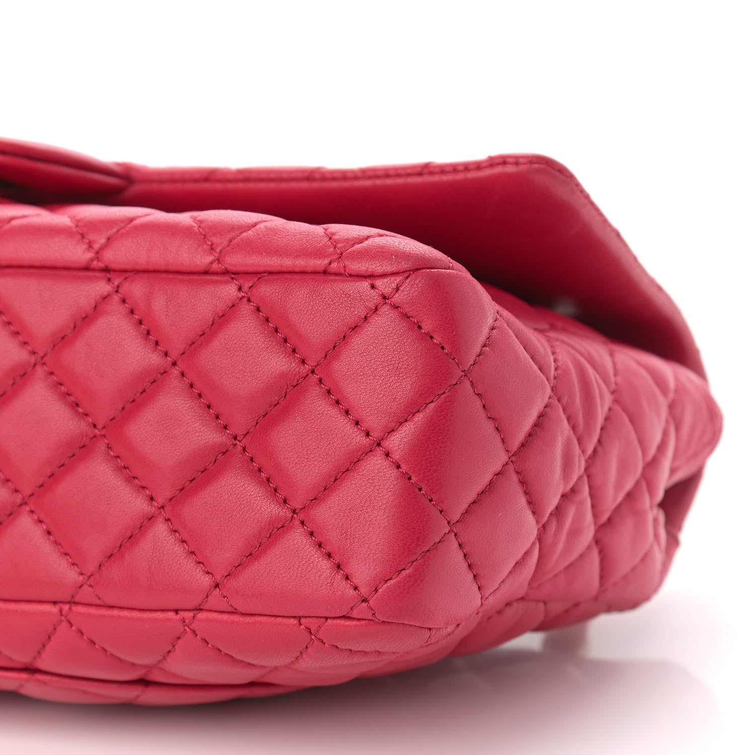 Chanel Lambskin Quilted Valentine Charms Medium Single Flap Pink 9 of 9