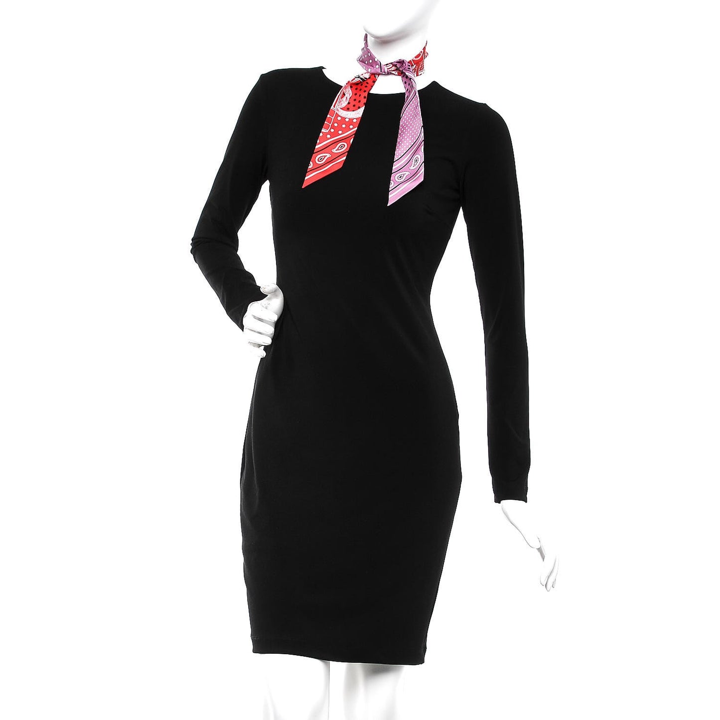 Silk Eperon d'Or Cut Twilly Parme Blanc Rouge