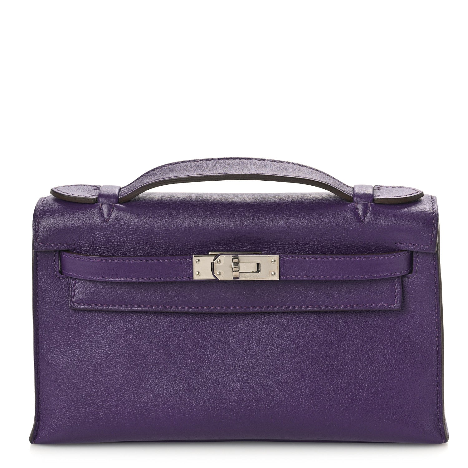 Hermes Swift Kelly Pochette Clutch Iris 1 of 14