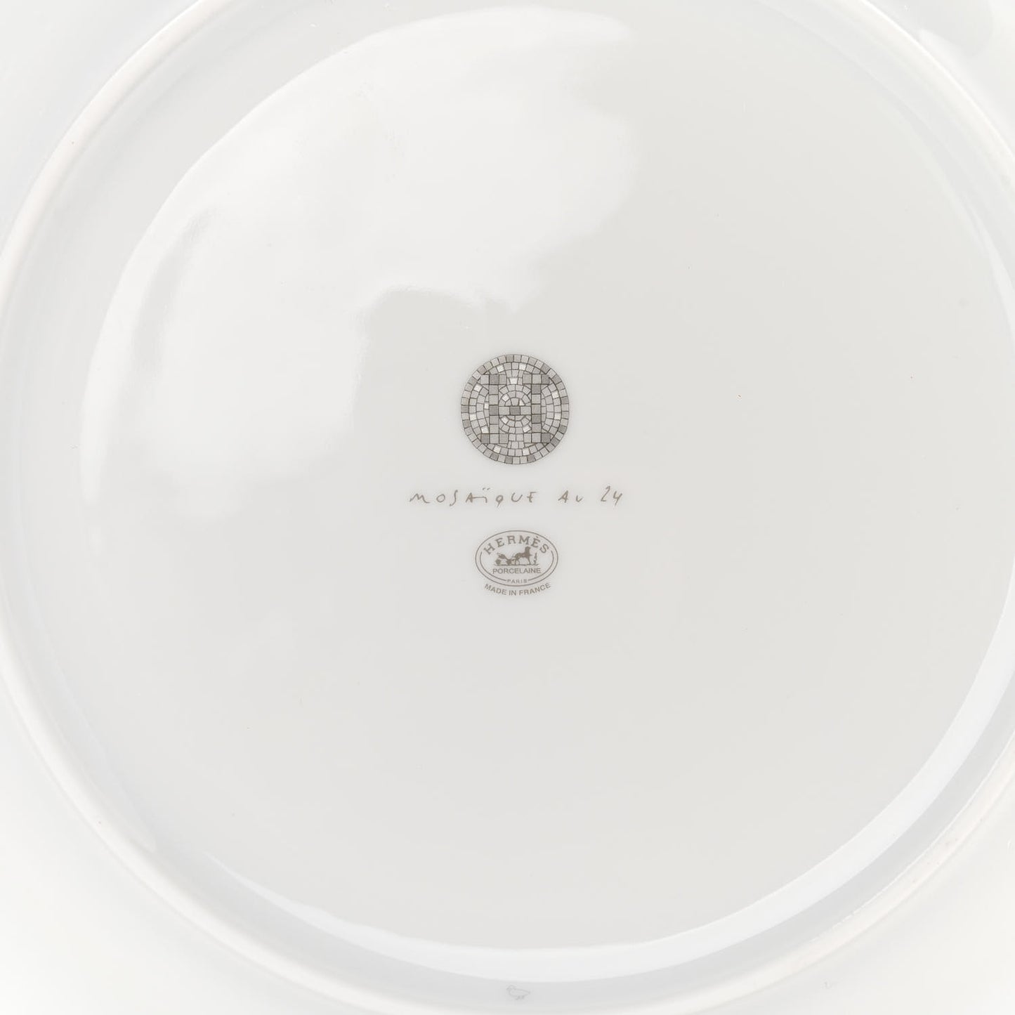 Porcelain Mosaique Au 24 Platine Dinner Plate Set of 2