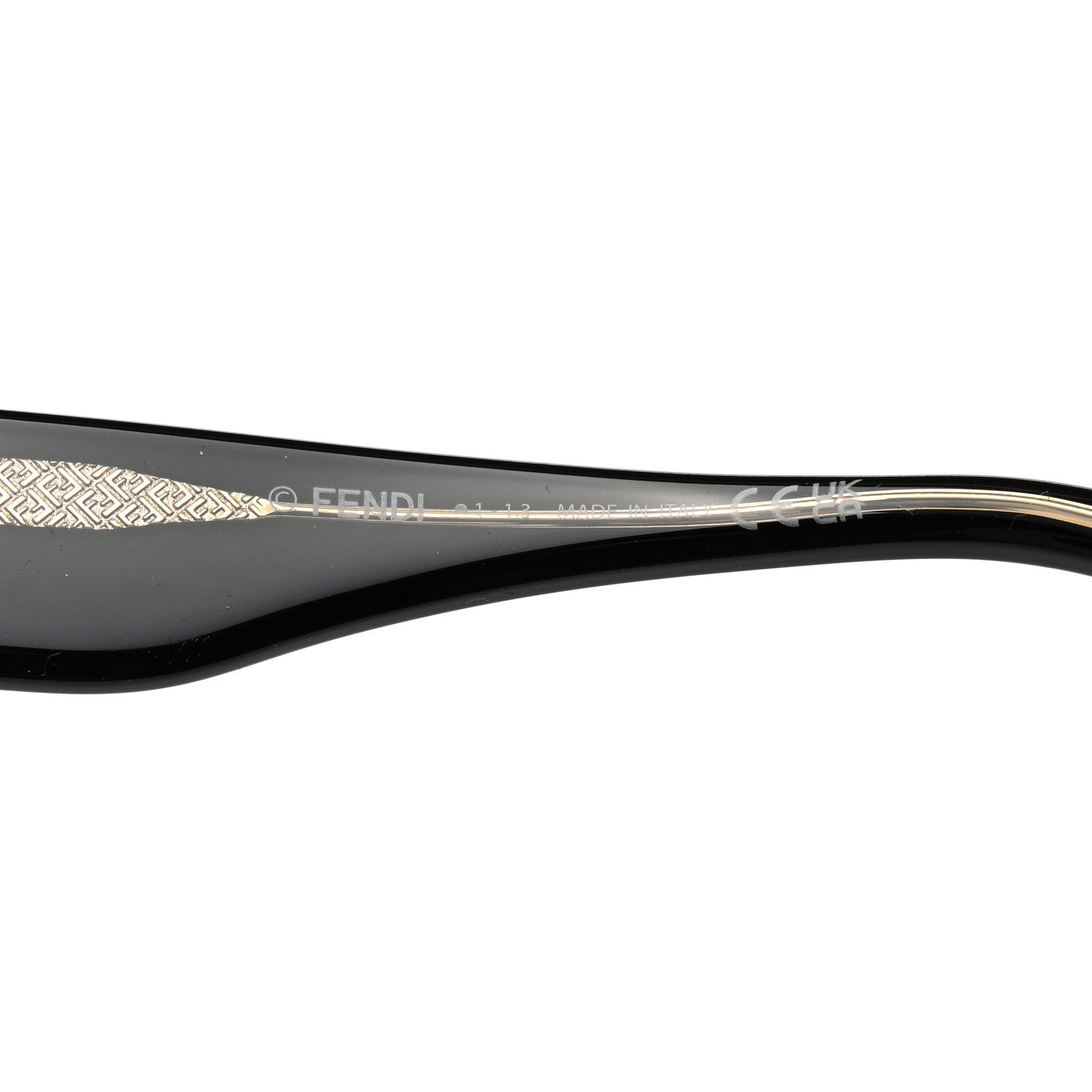 Fendi Acetate Fendi Roma Sunglasses FF 0457/G/S Black 7 of 8