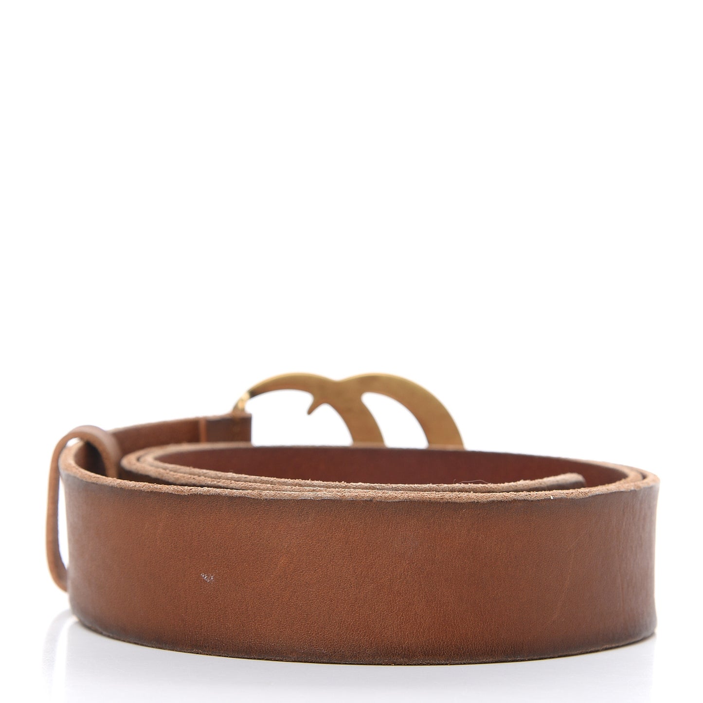 Faded Calfskin Double G 40mm Belt 100 40 Cuir