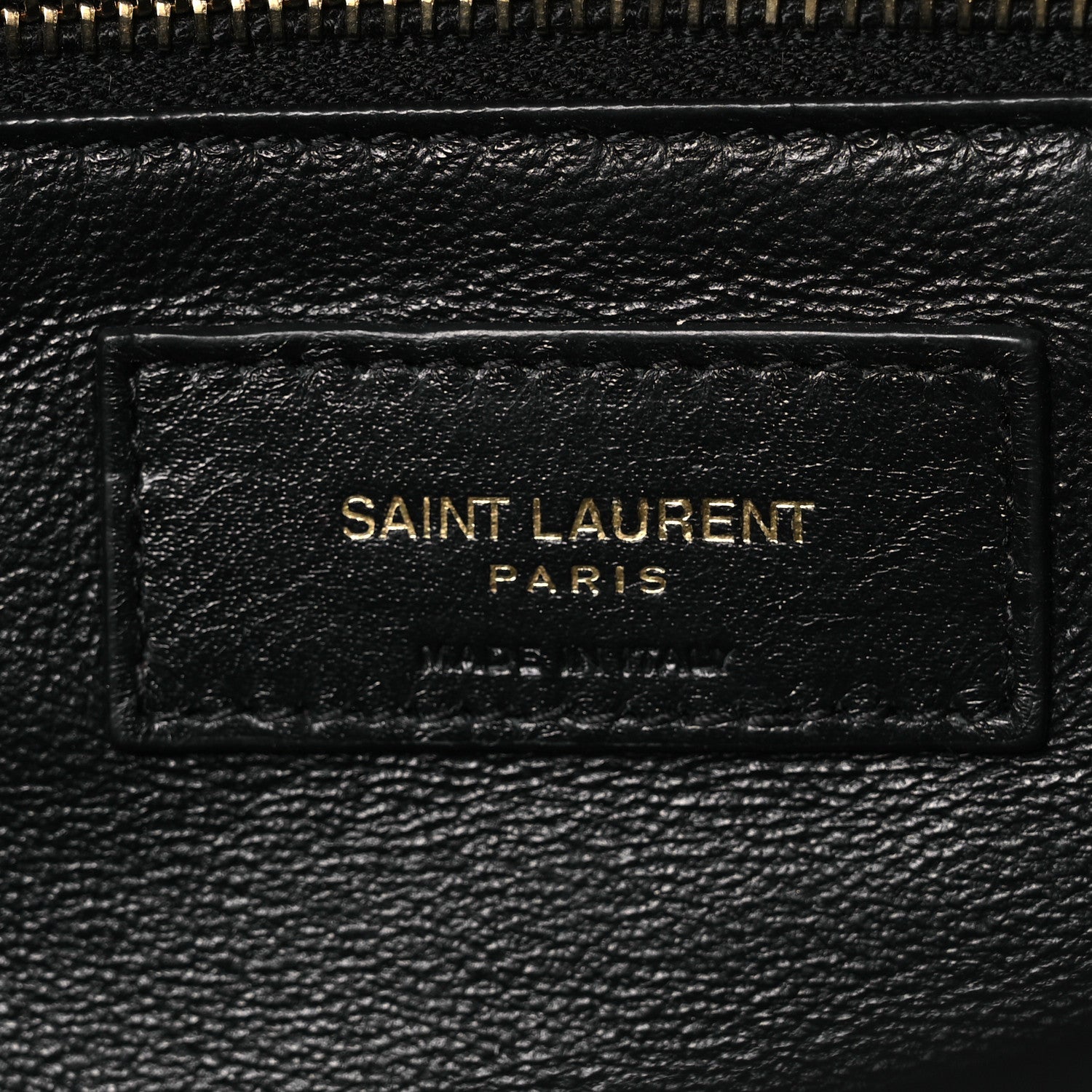 Saint Laurent Lambskin Quilted Sade Puffer Envelope Clutch Black 6 of 11