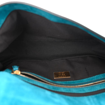 Fendi Chamois Baguette Ottanio 5 of 10