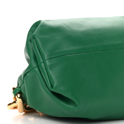 Bottega Veneta Calfskin The Pouch Chain Racing Green 8 of 9