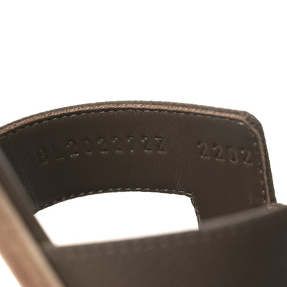 Hermes Epsom Oran Sandals 41 Etoupe 10 of 11