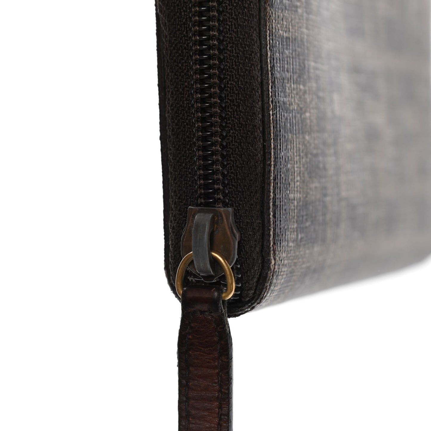 Zucca Zip Around Wallet Tobacco
