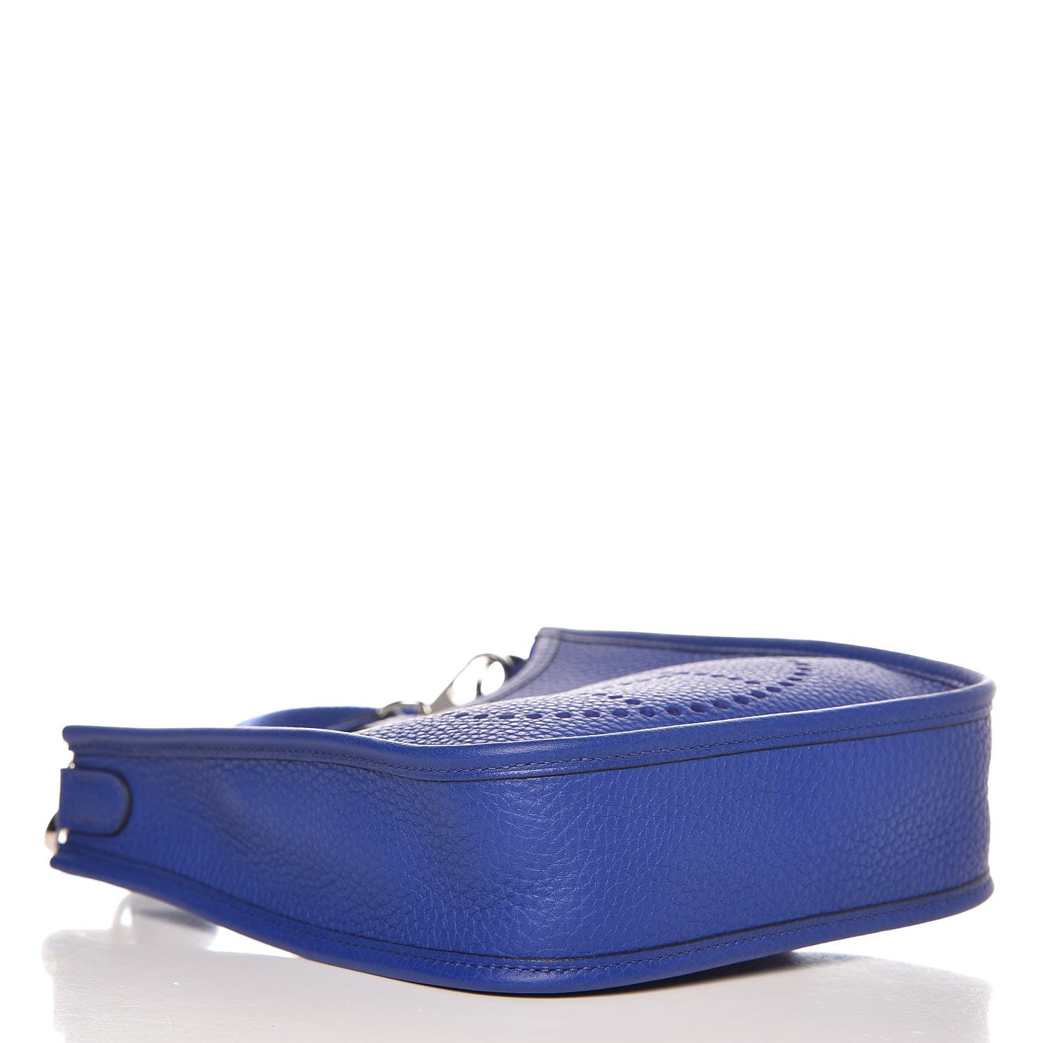 Hermes Taurillon Clemence Evelyne TPM Bleu Electrique 5 of 15